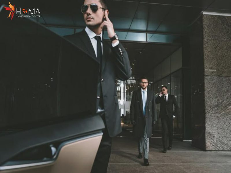 نقش و وظایف بادیگارد در انگلستان