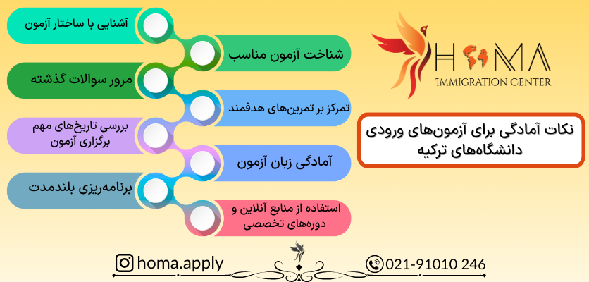 نکات آمادگی و ثبت‌نام آزمون ورودی دانشگاه های ترکیه